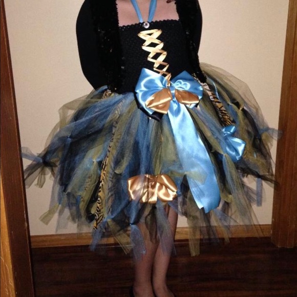 Etsy Other - Girls Cleo Monster High Tutu costume animal print